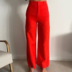 Zara Bright Orange Pants
